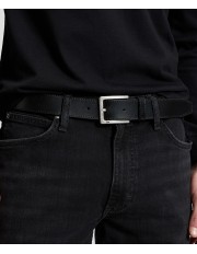 Pasek Lee FORMAL LEATHER BELT 112387479 Black
