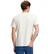 T-shirt Lee SMALL LOGO TEE 112387486 Ecru