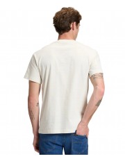 T-shirt Lee SMALL LOGO TEE 112387486 Ecru