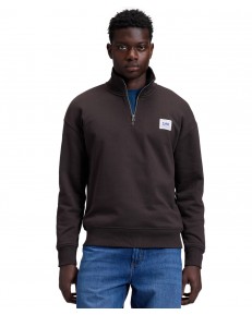 Bluza Lee WORKWEAR HALF ZIP HOODIE 112387542 Chocolate Torte