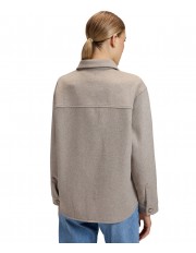 Kurtka Lee RELAXED UTILITY OVERSHIRT 112387566 Warm Gray Heather