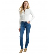 Sweter Lee KNITTED CARDIGAN 112387571 Ecru