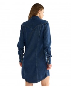 Sukienka Wrangler DENIM DRESS 112387666 Dark Stone