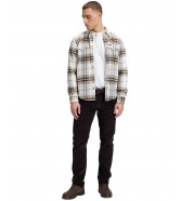 Koszula Lee CLEAN WESTERN SHIRT 112387729 Chocolate Plaid