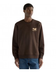 Bluza Wrangler GRAPHIC CREW 112387742 Chocolate Torte