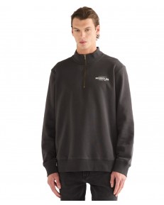Bluza Wrangler FUNNEL NECK ZIP 112387744 Faded Black