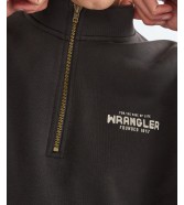 Bluza Wrangler FUNNEL NECK ZIP 112387744 Faded Black