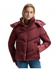 Kurtka Lee SHORT HOODED PUFFER 112387764 Port