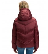 Kurtka Lee SHORT HOODED PUFFER 112387764 Port