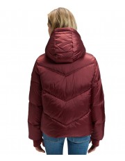 Kurtka Lee SHORT HOODED PUFFER 112387764 Port