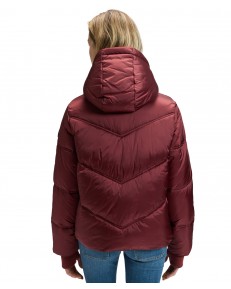 Kurtka Lee SHORT HOODED PUFFER 112387764 Port