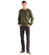 Bluza Wrangler AMERICANA CREW 112387805 Deep Depths