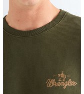 Bluza Wrangler AMERICANA CREW 112387805 Deep Depths