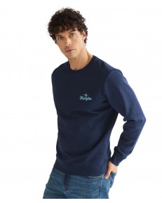 Bluza Wrangler AMERICANA CREW 112387806 Black Iris