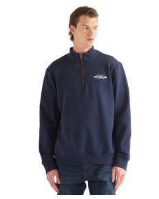 Bluza Wrangler FUNNEL NECK ZIP 112387807 Black Iris