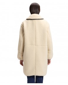 Płaszcz Lee TEDDY COAT 112388133 Warm Ecru
