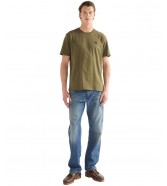 T-shirt Wrangler SIGN OFF TEE 112388207 Olive Night