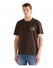 T-shirt Wrangler SMALL GRAPHIC TEE 112388208 Chocolate Torte