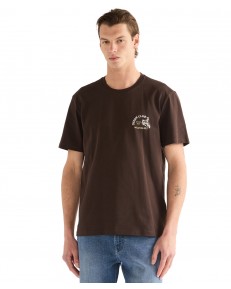 T-shirt Wrangler SMALL GRAPHIC TEE 112388208 Chocolate Torte