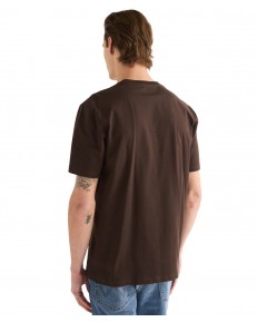 T-shirt Wrangler SMALL GRAPHIC TEE 112388208 Chocolate Torte