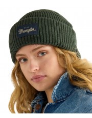 Czapka Wrangler RIBBED WOOL BEANIE 112388219 Green