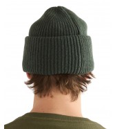 Czapka Wrangler RIBBED WOOL BEANIE 112388219 Green