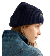 Czapka Wrangler RIBBED WOOL BEANIE 112388221 Navy