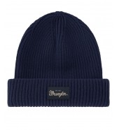 Czapka Wrangler RIBBED WOOL BEANIE 112388221 Navy