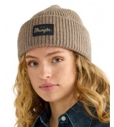 Czapka Wrangler RIBBED WOOL BEANIE 112388222 Oat