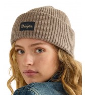 Czapka Wrangler RIBBED WOOL BEANIE 112388222 Oat
