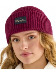 Czapka Wrangler RIBBED WOOL BEANIE 112388224 Potent Purple