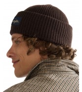 Czapka Wrangler RIBBED WOOL BEANIE 112388227 Chocolate Torte