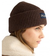 Czapka Wrangler RIBBED WOOL BEANIE 112388227 Chocolate Torte