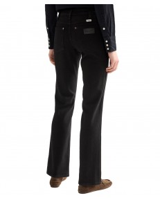 Jeansy Wrangler Straight 112388298 Retro Black