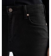 Jeansy Wrangler Straight 112388298 Retro Black