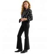 Jeansy Wrangler Montana 112388303 Retro Black
