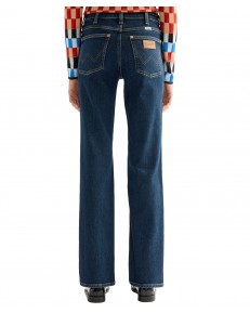 Jeansy Wrangler Straight 112388325 Indigo Eclipse