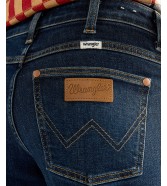 Jeansy Wrangler Straight 112388325 Indigo Eclipse