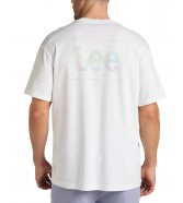 T-shirt Lee SS LOGO LOOSE TEE L68RQTLJ Bright White