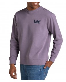Bluza Lee BOLD LEE CREW L80AEJTZ Washed Purple