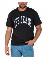 T-shirt Lee VARSITY TEE 112341727 LL83FEON Washed Black