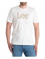 T-shirt Lee LOGO TEE 112328762 LV11FQMK Off White