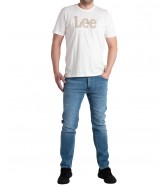 T-shirt Lee LOGO TEE 112328762 LV11FQMK Off White