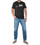 T-shirt Lee LOGO TEE 112339045 LV21FQON Washed Black