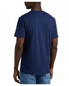 T-shirt Lee SUBTLE LOGO TEE LV23FQA43 Medieval Blue