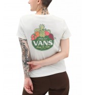 T-shirt Vans FRUIT PARTY LABEL VN0003V2FS8 Marshmallow