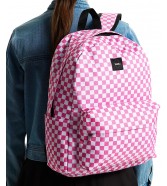 Plecak Vans OLD SKOOL CHECK BACKPACK VN000H4XFRQ Fizz Pink