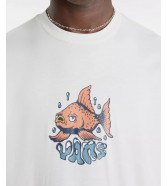 T-shirt Vans GOLDFISH SS VN000HF0FS8 Marshmallow