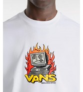 T-shirt Vans DIGITAL REPAIR SS VN000HFKWHT White