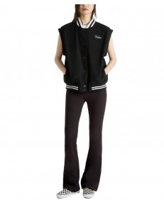 Bezrękawnik Vans PIPER STADIUM VEST VN000HJQBLK Black